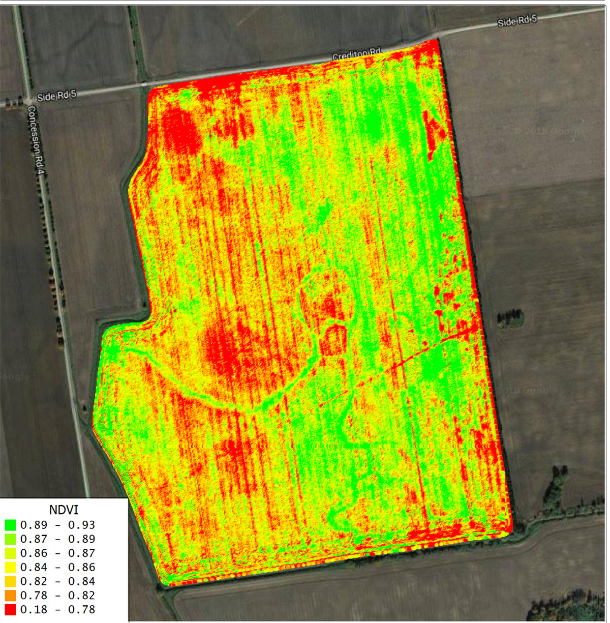 Drone Mapping and Crop Analysis
